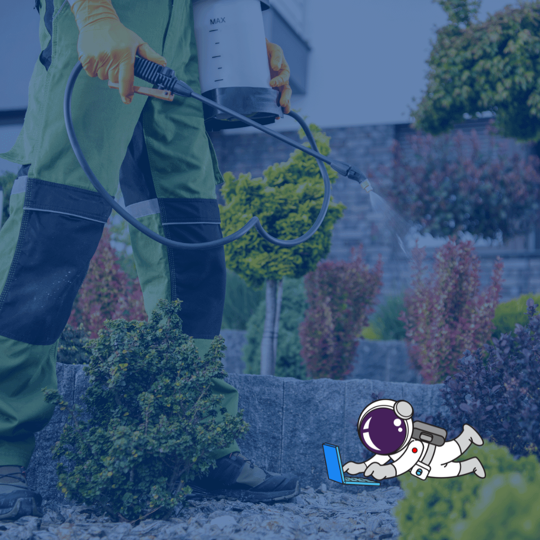 Pest Control Digital Marketing (2) Pest control service in the garden